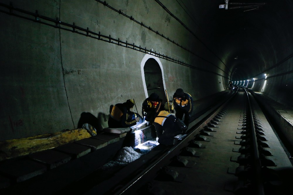 金湖铁路运营隧道病害现状